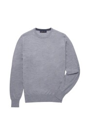 Merino Wool Crew-Neck Sweater