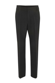 My Essential Wardrobe Black The Tailored Straight Pant