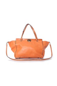 Pre-owned Rockstud Trapeze tote