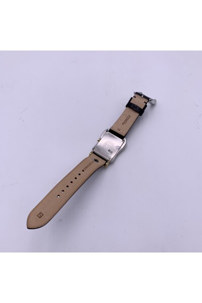 Pre-owned Stainless Steel B. Buckle Design 3800 G Watch Leather Band