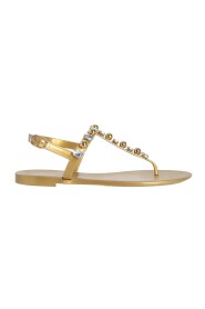 Jelly Goldie Crystal Sandals