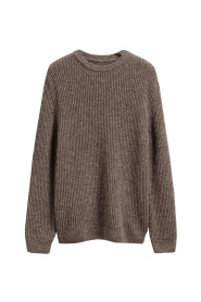 D2. Neps Ribbed Crew Neck Sweater