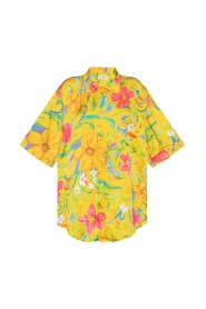 Shirt with floral motif