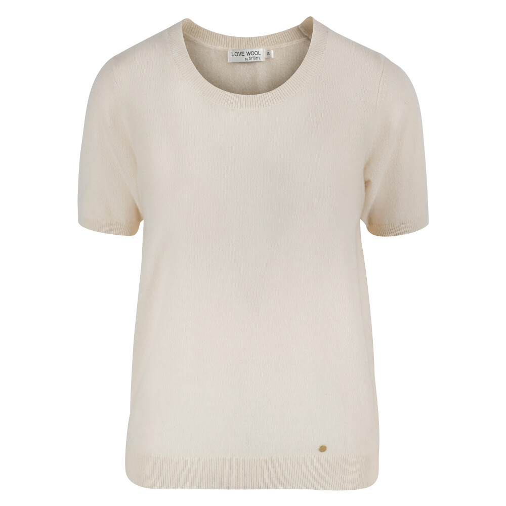 Off white ALINA KORTERMET GENSER | tirillm | Kashmir genser Off white ALINA KORTERMET GENSER | tirillm | Kashmir genser
