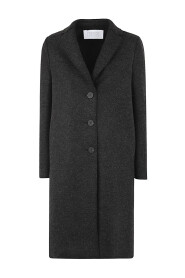 OVERCOAT PRESSED WOOL AND POLAIRE