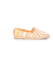 Pre-owned Striped canvas espadrilles