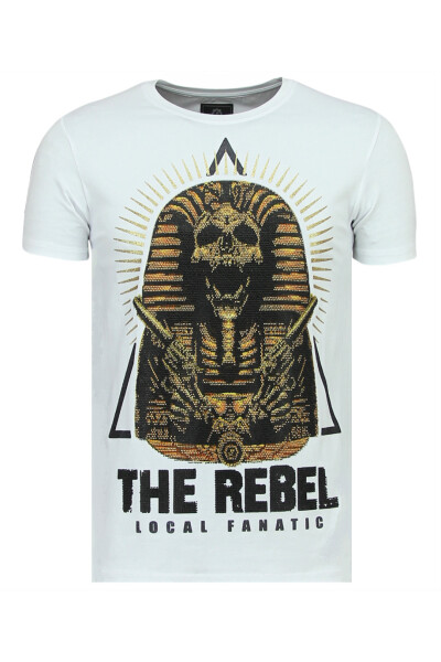 Verwonderend White Rebel Pharaoh - Exclusieve T shirt Heren | Local Fanatic | T NI-71