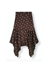 Brown ganni ganni cameron skirt - ganache skirt ; shorts