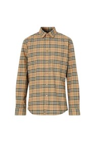 Small Scale Check Stretch Shirt