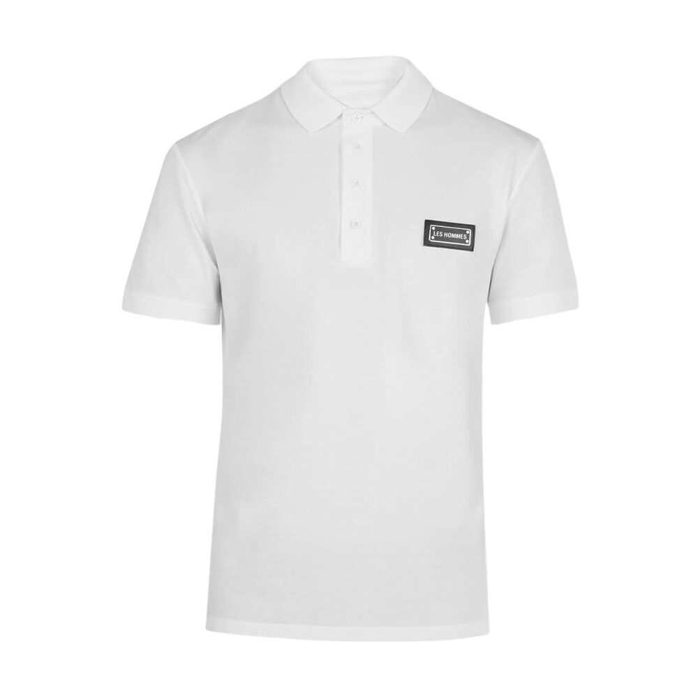 Slim FIT Pique Polo With Metal Logo