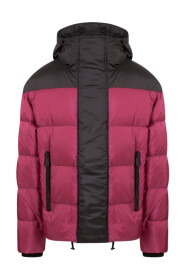 Down Jacket With Logo