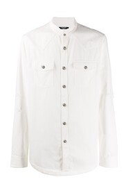 Balmain Cotton Denim Shirt