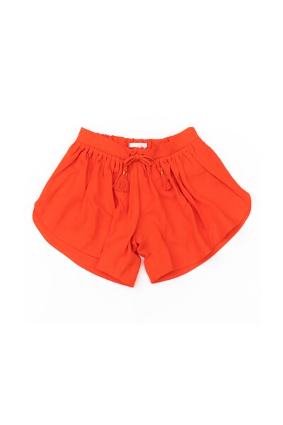 Chloè Hem Shorts Orange