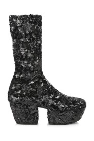 Sequins Platform Boots