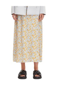 Andina floral midi skirt
