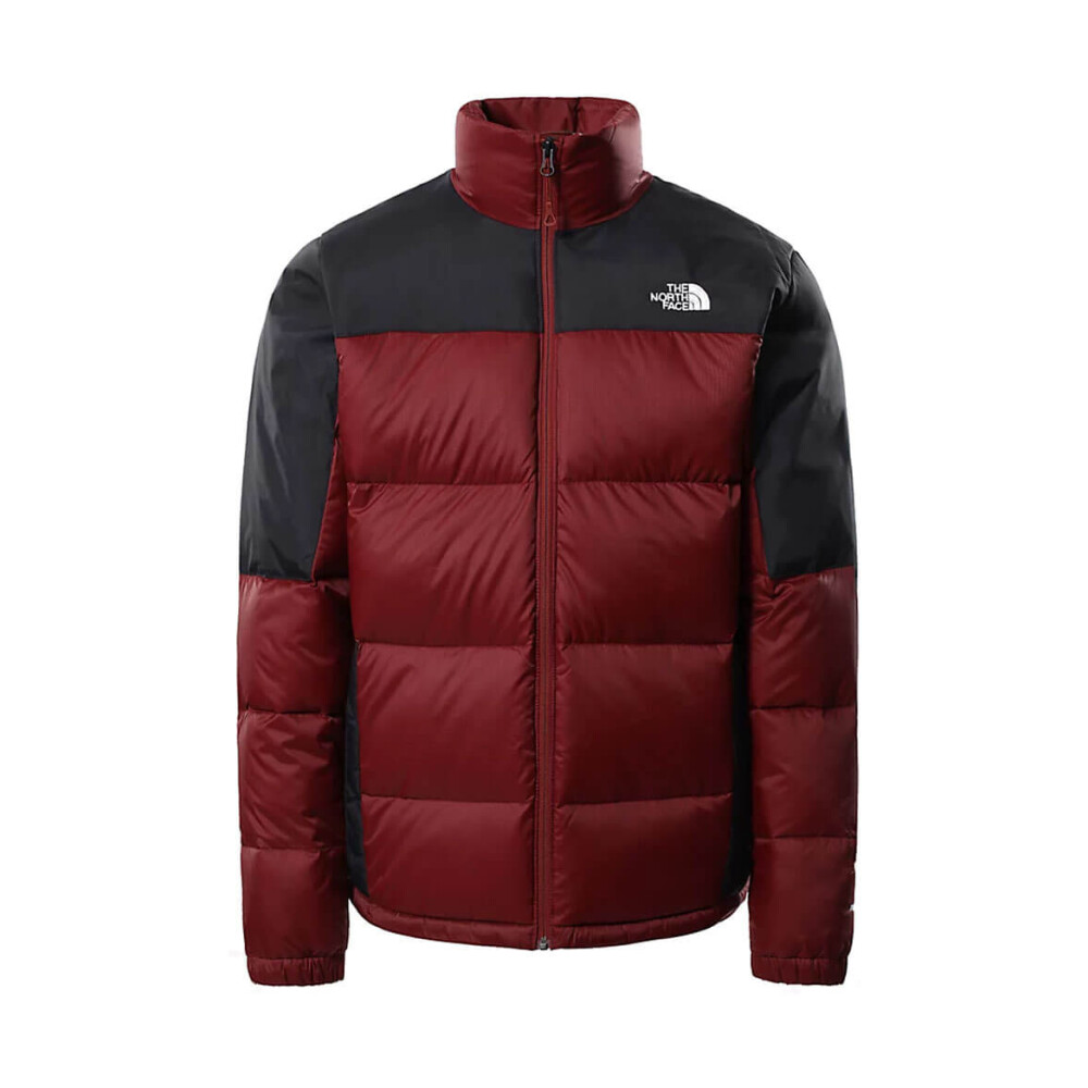 north face red winter coat