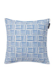 Graphic Printed Canvas Pillow Cover