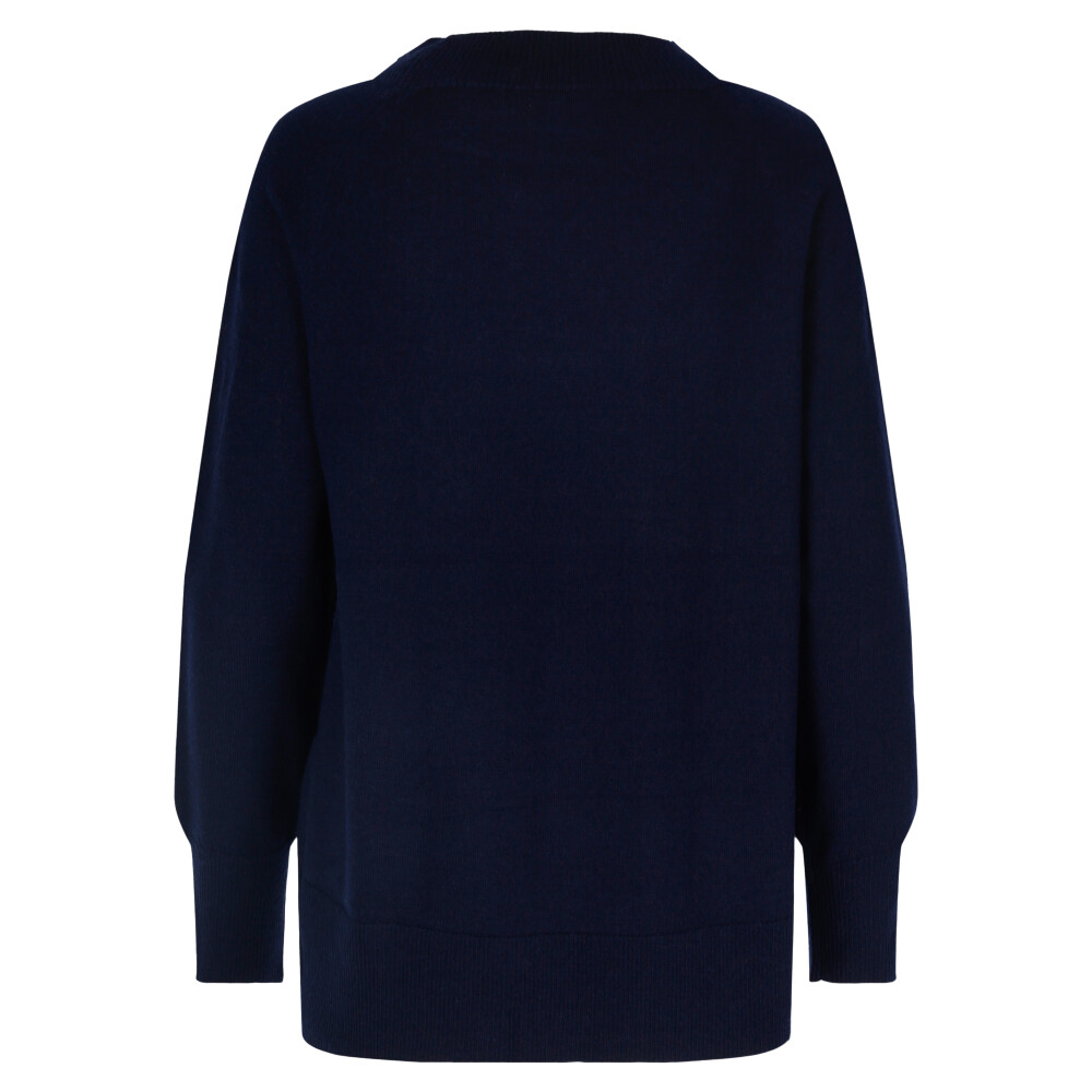 Blue GENSER | tirillm | Ullgensere | Miinto.no AMY A LINE MERINOULL GENSER TirillM
