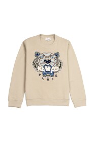 Tiger-print Sweatshirt