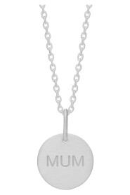 MUM necklace silver