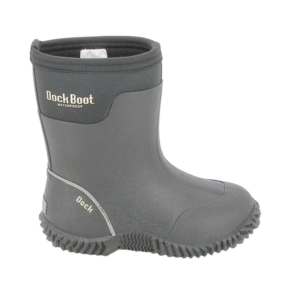 Dock Boot | Miinto.no Gray Sort Boo Støvel | Dock Boot | Gummistøvler | Miinto.no