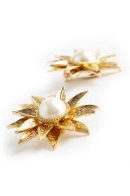 Pre-owned Star flower earrings