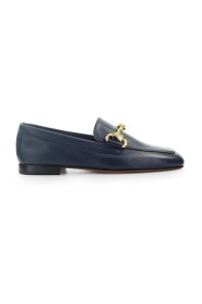 LOAFERS WITH GOLD LOGO