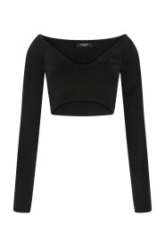 Cropped Long Sleeves T-Shirt