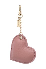 LEATHER HEART CHARM