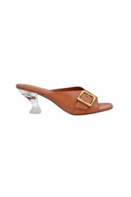 Flat shoes Leather
