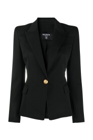 Blazer with notched lapels