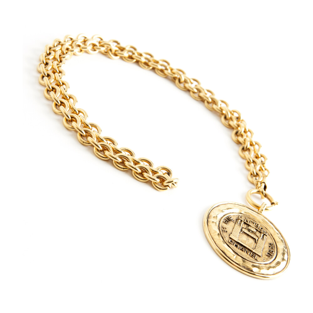 Pre-owned 31 Rue Coco Cambon coin necklace