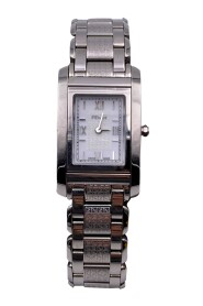 Pre-owned Rectangle 7600 L Quartz Wrist Watch