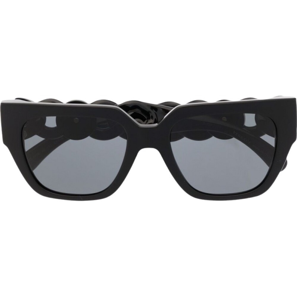Versace Medusa Chain Sunglasses Svart, Dam