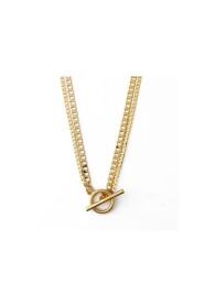 2 Row Curb Necklace