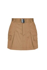Beige Co Couture Marshall Crop Pocket Skirt Skjørt