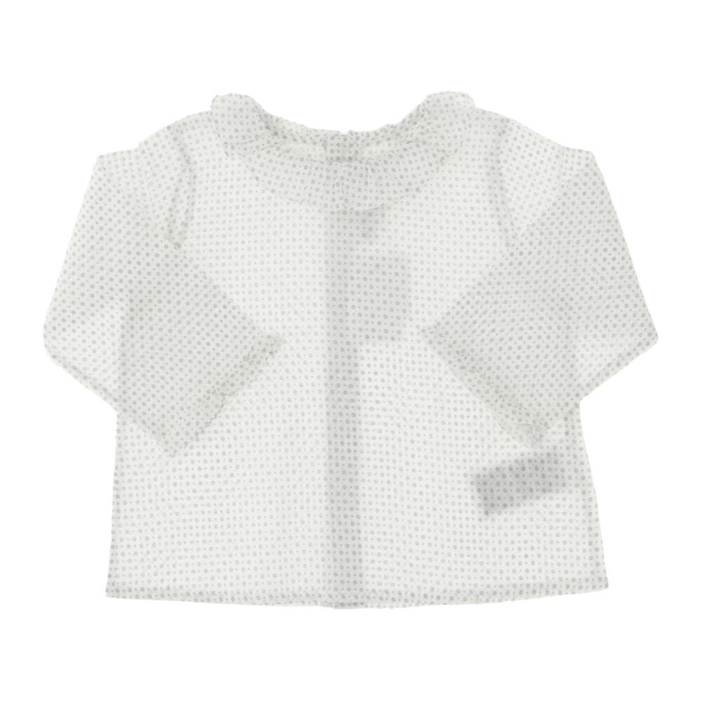 Blouse made of pure cotton Collar