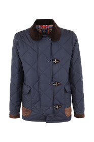 QUILTED JACKET WITH CLIPS
