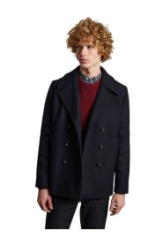 Made in France wool pea coat