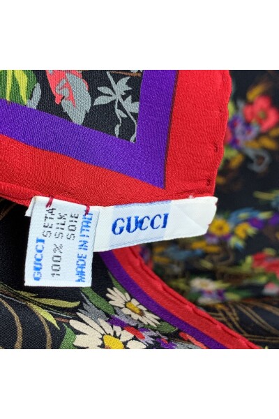 Brugt Sjal Stort tørklæde | Gucci Vintage | Vintage Accessories | Miinto.dk