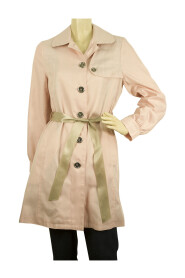 Pre-owned  Mac Belted Trench Coat