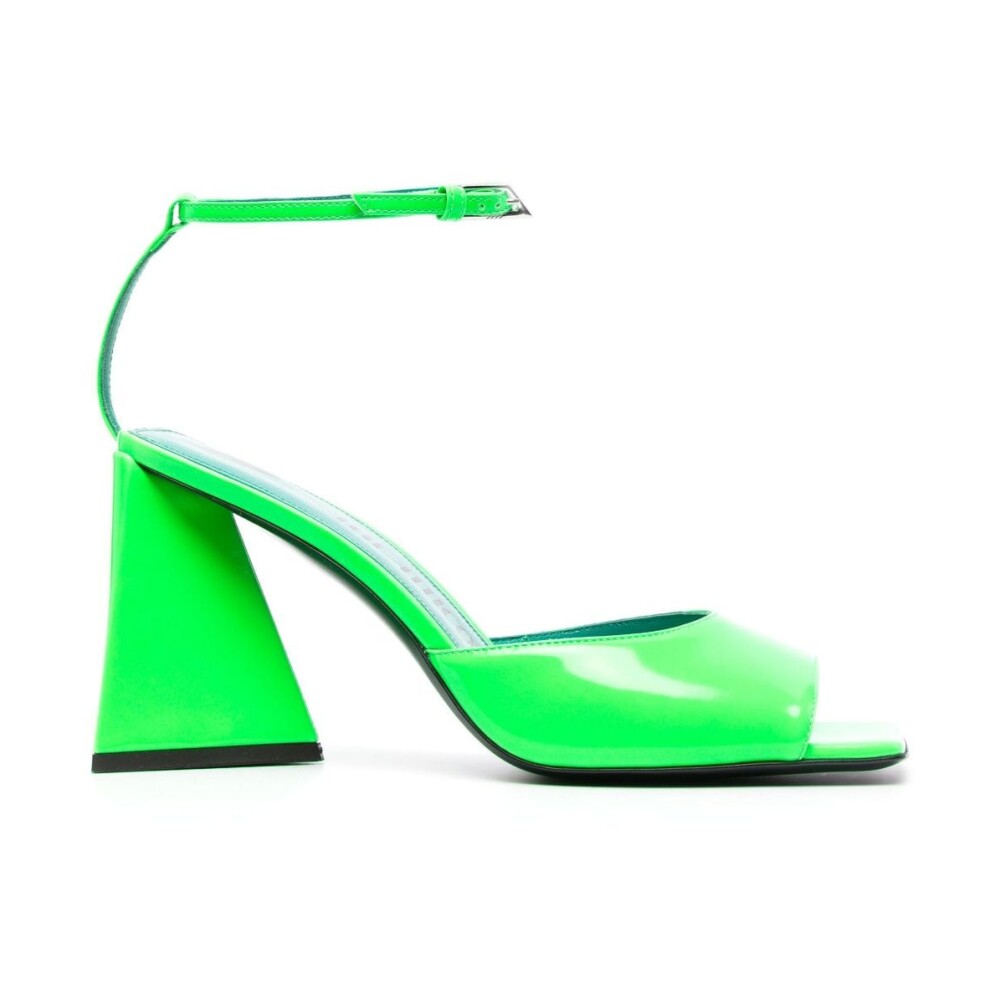 The Attico High Heel Sandals Groen Dames