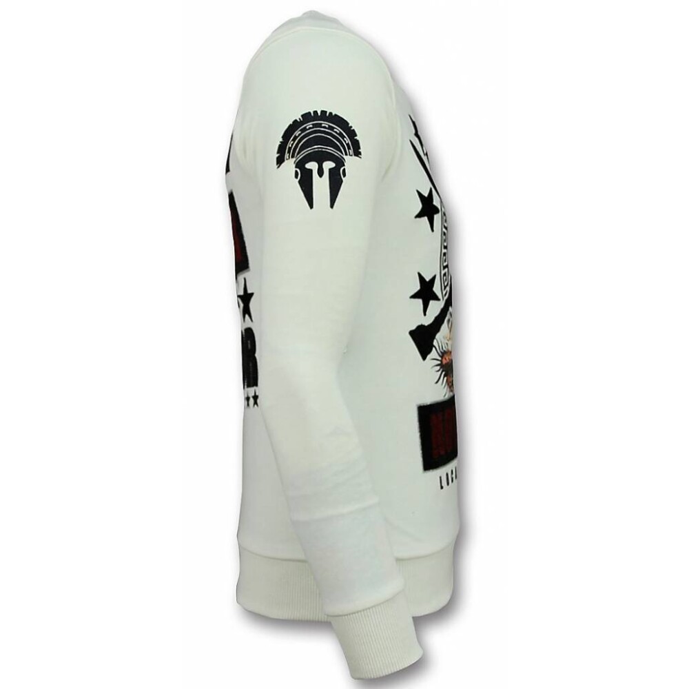 White Notorisk gensere Mcgregor Warrior Sweater | Local gray Notorisk gensere Mcgregor Warrior Gensere | Local