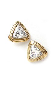 Pre-owned triangle earclips