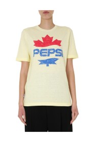 Pepsi Logo Print T-Shirt