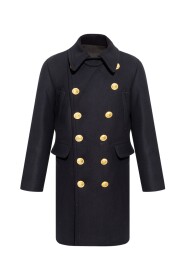 Coat With Decorative Buttons