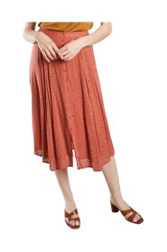 Buttoned midi skirt Adele