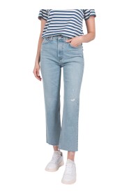 DAPHNE Crop High Rise stovepipe blue rising 1983-3009 - 25