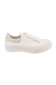 Deck Lace-up Plimsoll Sneakers