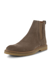 Kip chelsea boots suede - TAUPE
